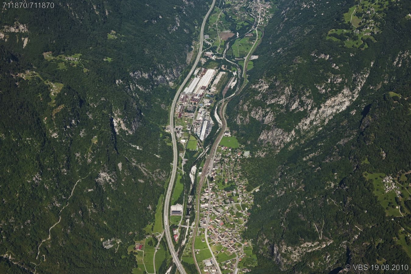 Bodio Richtung Faido